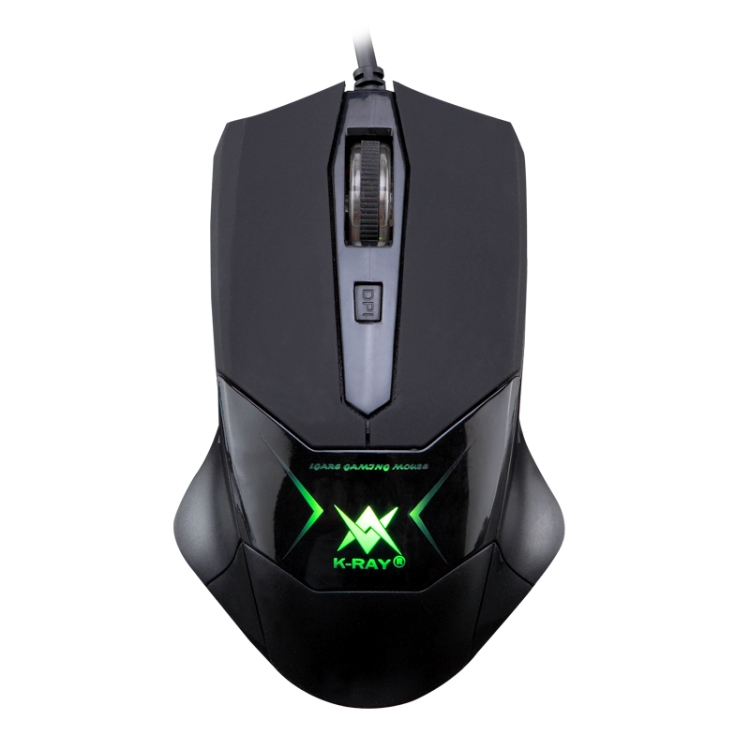 

K-RAY M691 Ergonomics Design Game Backlight USB Wired Mouse(Black)