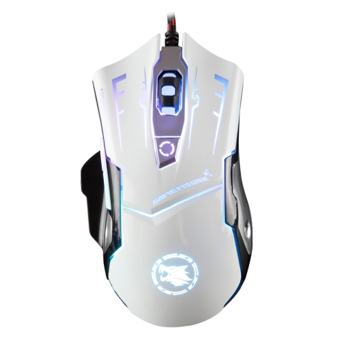 

K-RAY M738 Ergonomics Design Game Backlight USB Wired Mouse(White)