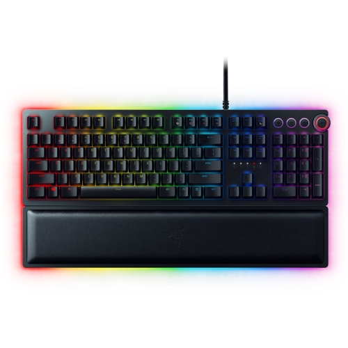 

Razer Huntsman Elite Linear Optical Axis Wired Mechanical Gaming Keyboard (Black)