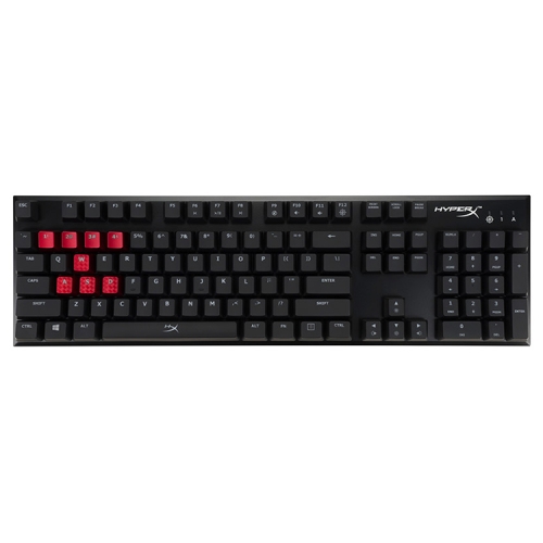 

Kingston HyperX Alloy HX-KB1BL1-NA/A3 Green Shaft 104 Keys Mechanical Gaming Keyboard