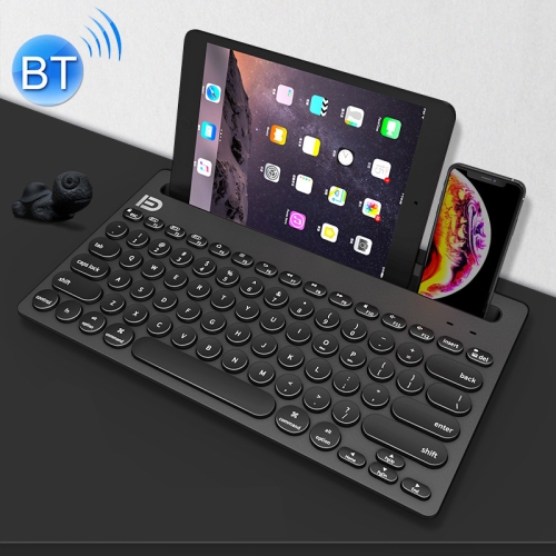 

3381 Laptop Notebook Mute Wireless Bluetooth Keyboard (Black)