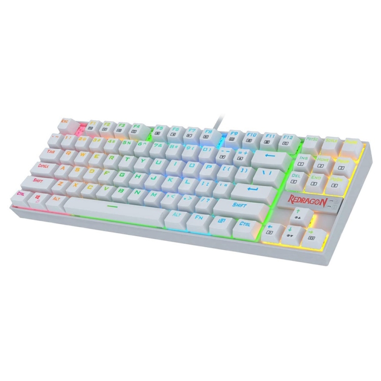 REDRAGON K552RGB RGB Lighting Mechanical Blue Shaft Gaming Wired Keyboard (White)
REDRAGON K552RGB RGB Lighting Mechanical Blue Shaft Gaming Wired Keyboard (White)