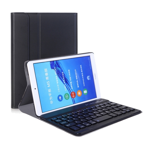 

A0M5 Detachable Bluetooth Keyboard + Ultrathin Horizontal Flip Leather Case for Huawei MediaPad M5 & Honor Tab 5 8 inch, with Holder(Black)