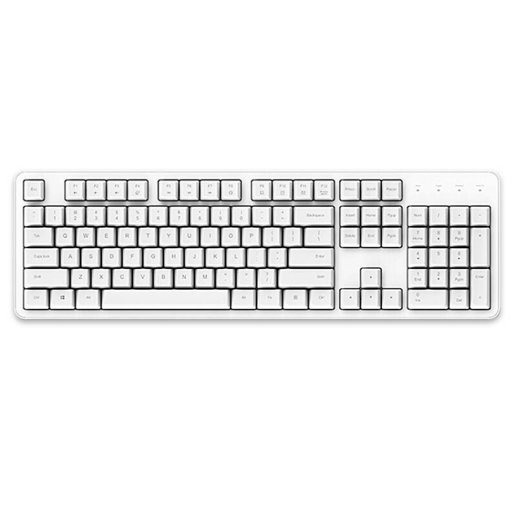 

Original Xiaomi MK06-T 104 Keys Wired Mechanical Keyboard with White Backlight