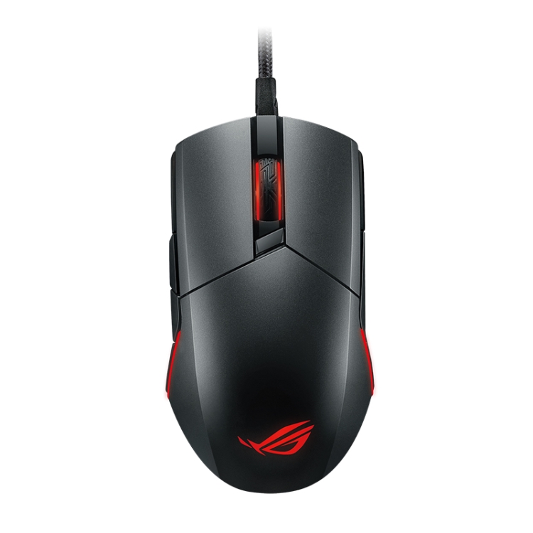 

ASUS Pugio P503 7200DPI RGB Illuminated Wired Optical Gaming Mouse with Customizable Magnetic Side Button