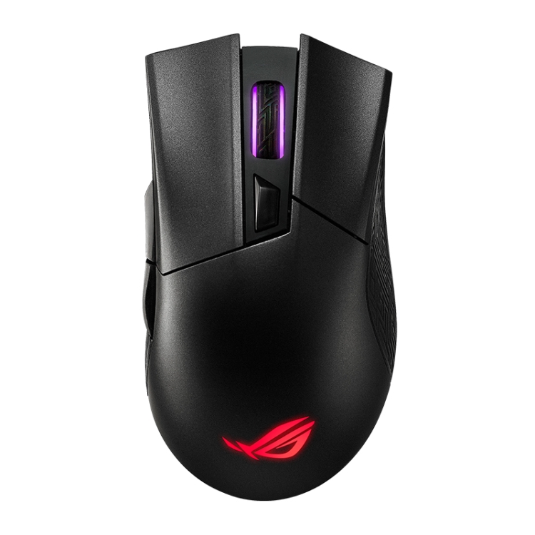 

ASUS Gladius II G II Wireless Version 16000DPI 2.4GHz + Bluetooth + Wireline Three-mode RGB Illuminate Wireless Optical Gaming Mouse with Detachable Cable