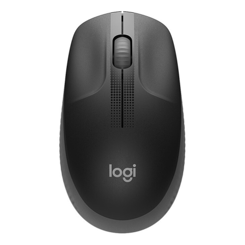 

Logitech M190 Full Size Design Wireless Mouse (Black)