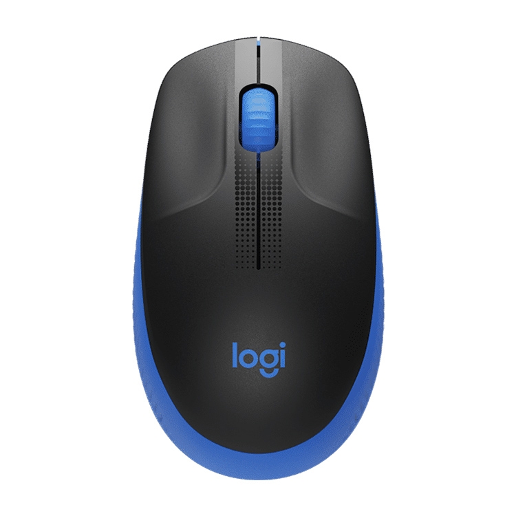 

Logitech M190 Full Size Design Wireless Mouse(Blue)