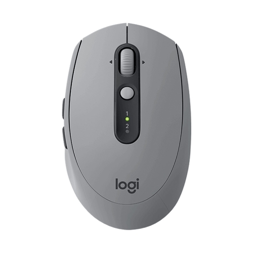 

Logitech M590 Dual Mode Wireless Bluetooth Light Sound Mouse(Grey)