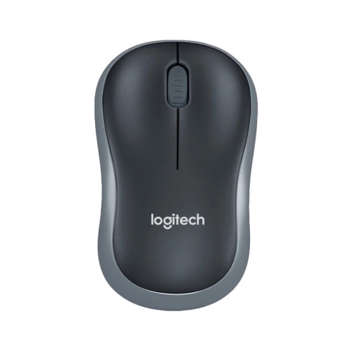 

Logitech M185 2.4GHz 3-keys 1000DPI Wireless Optical Mouse, Wireless Range: 10m (Black)