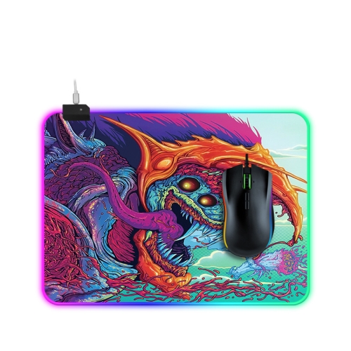 

Computer Monster Pattern Illuminated Mouse Pad, Size: 35 x 25 x 0.4cm