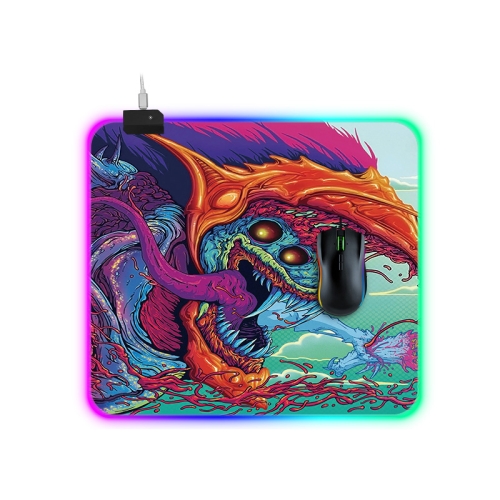 

Computer Monster Pattern Illuminated Mouse Pad, Size: 45 x 40 x 0.4cm