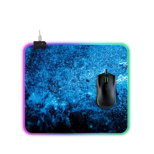 

Computer Blue Illuminated Mouse Pad, Size: 35 x 30 x 0.4cm