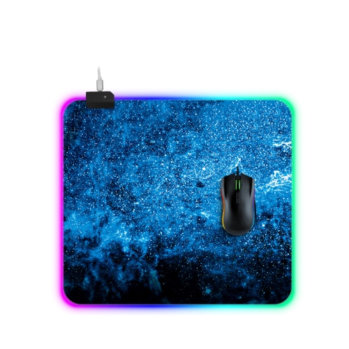 

Computer Blue Illuminated Mouse Pad, Size: 45 x 40 x 0.4cm