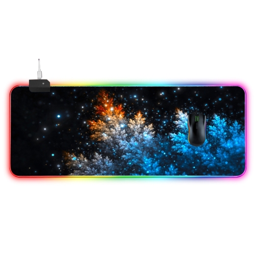 

Computer Starry Sky Pattern Illuminated Mouse Pad, Size: 90 x 30 x 0.4cm