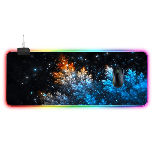 

Computer Starry Sky Pattern Illuminated Mouse Pad, Size: 90 x 40 x 0.4cm