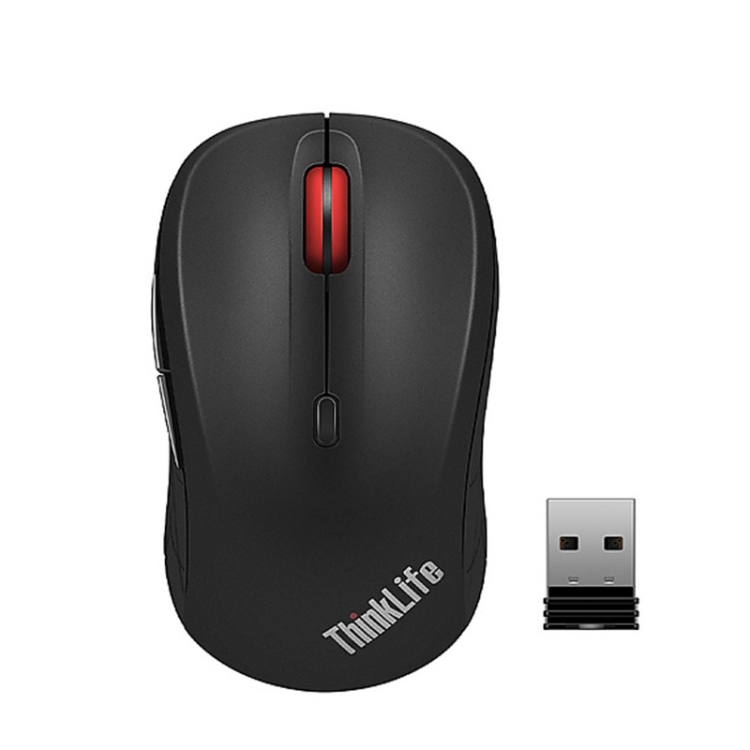 

Lenovo ThinkLife Dual Mode Mute Wireless Bluetooth Mouse (Black)