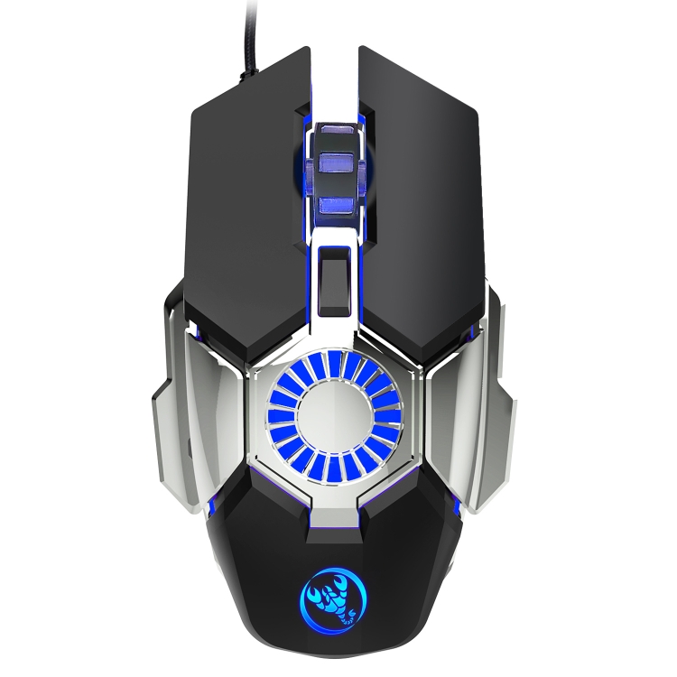 

HXSJ J700 Colorful Lighting Programmable E-sports Gaming Wired Mouse