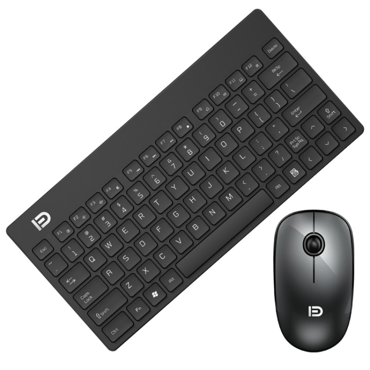 

FOETOR 1500 Wireless 2.4G Keyboard and Mouse Set (Black)