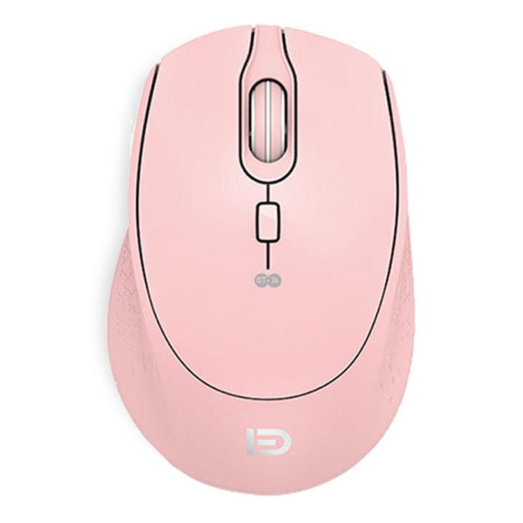 

FOETOR i360t Bluetooth / 2.4G Three-mode Wireless Mouse (Pink)