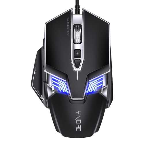 

YINDIAO G403RS 7200DPI 4-modes Adjustable 8-keys RGB Light Programmable Wired Gaming Mouse(Black)