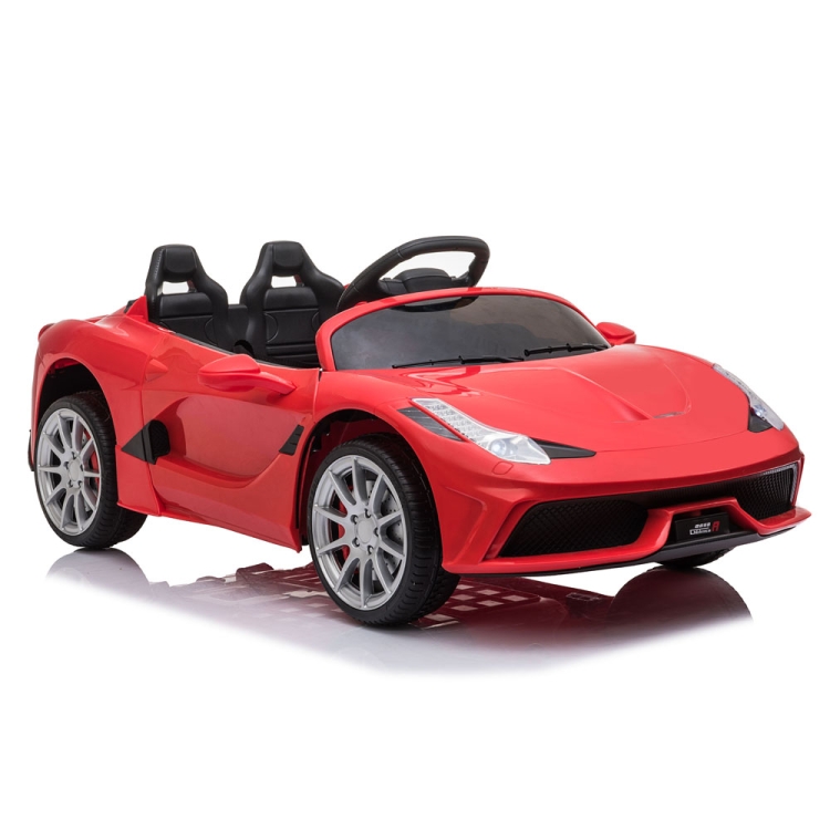 

[US Warehouse] 12V Kids Ride On Car 2.4GHz Remote Control Double Drive 3 Speed Sports Car (Red)