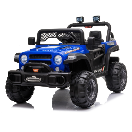 

[US Warehouse] Dual Drive 12V 4.5A.h with 2.4G Remote Control off-road Vehicle (Blue)