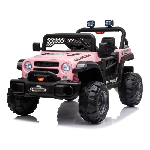 

[US Warehouse] Dual Drive 12V 4.5A.h with 2.4G Remote Control off-road Vehicle (Pink)