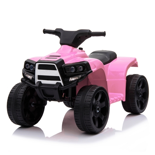 

[US Warehouse] Small Single-wheel Drive ATV with LED Light (Pink)