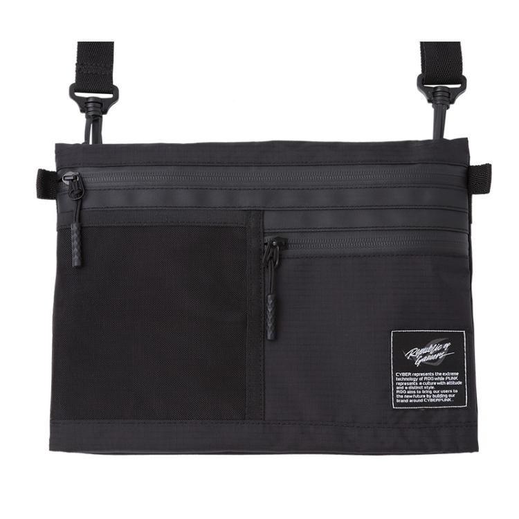 

ASUS ROG BC1002 Simple Design Adjustable Waterproof Crossbody Bag (Black)