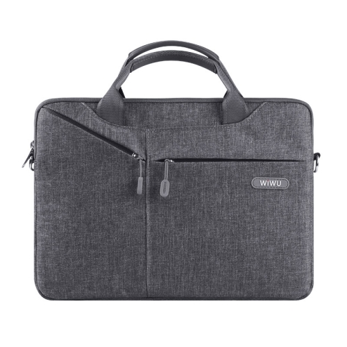 

WiWU City Commuter Business Laptop Bag Carrying Handbag for 13 inch Laptop(Grey)