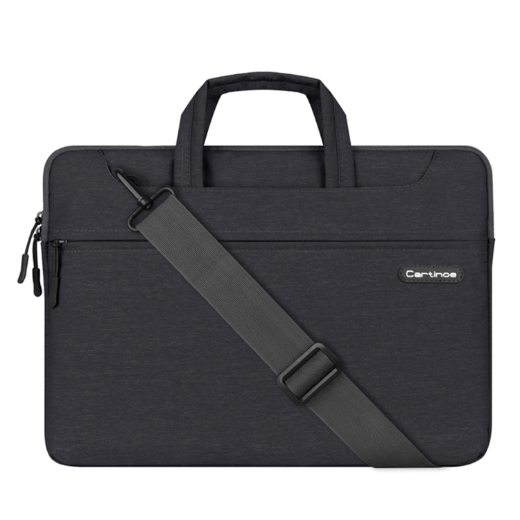 

13.3 inch Cartinoe Starry Series Exquisite Zipper Portable Handheld Laptop Bag with Removable Shoulder Strap for MacBook, Lenovo and other Laptops, Internal Size:36.0x26.0x3.5cm(Black)