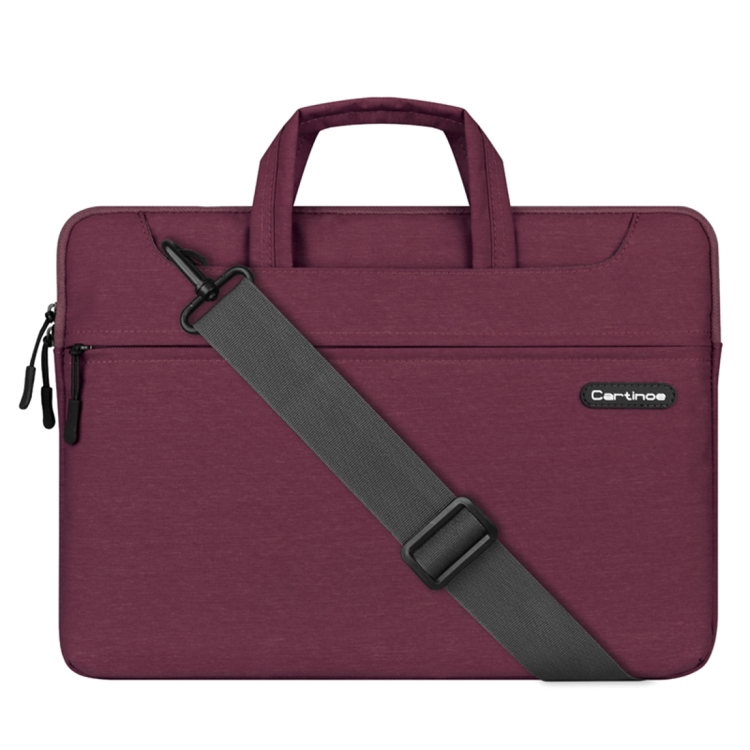 

15.4 inch Cartinoe Starry Series Exquisite Zipper Portable Handheld Laptop Bag with Removable Shoulder Strap for MacBook, Lenovo and other Laptops, Internal Size:39.0x27.5x3.5cm(Purple)