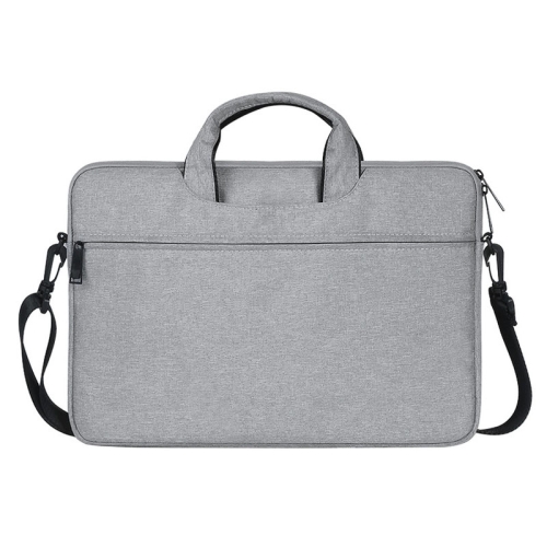 

ST01S Waterproof Oxford Cloth Hidden Portable Strap One-shoulder Handbag for 13.3 inch Laptops(Light Grey)