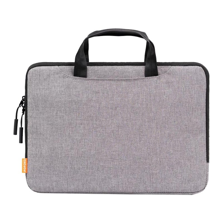

POFOKO A300 15.6 inch Portable Business Casual Polyester Laptop Bag(Light Grey)