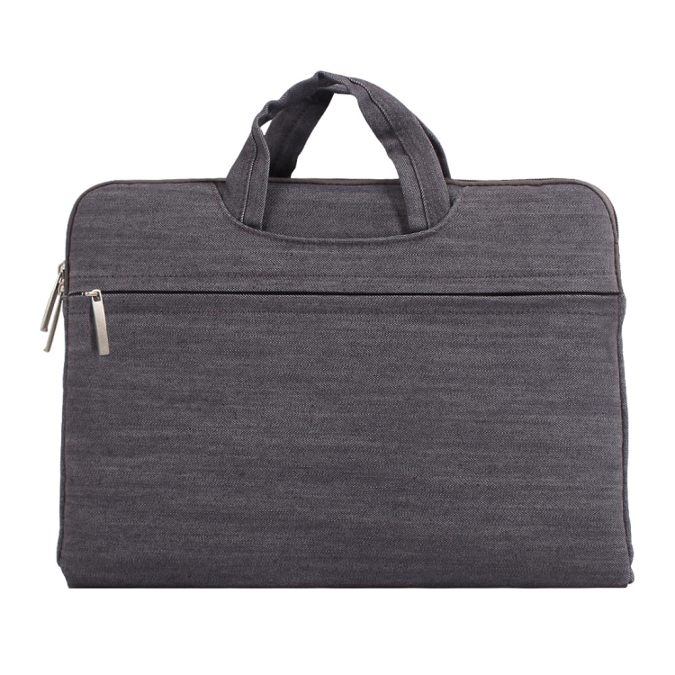 

12 inch Portable Handheld Laptop Bag for Laptop(Grey)
