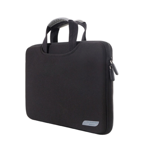 

12 inch Portable Air Permeable Handheld Sleeve Bag for MacBook, Lenovo and other Laptops, Size:32x21x2cm(Black)