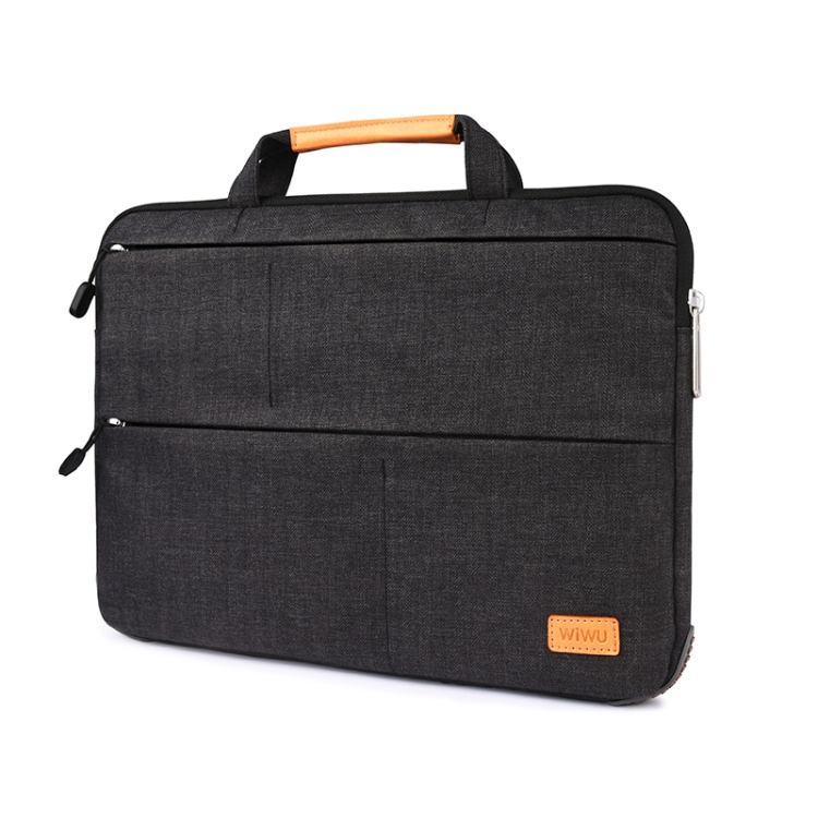 

WIWU 15.4 inch Waterproof Smart Stand Sleeve Protective Case for Laptop (Black)