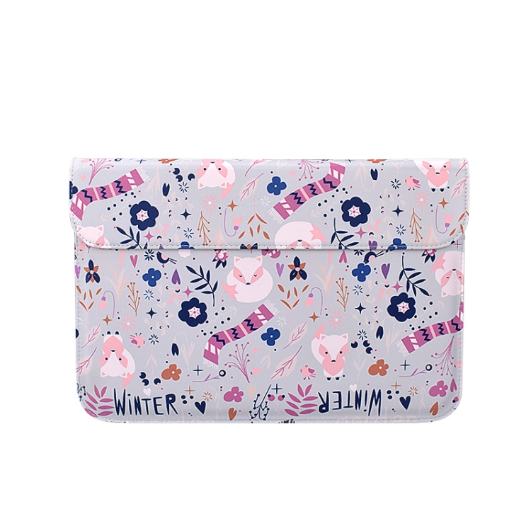 

PU + Nylon Laptop Sleeve Bag Laptop Bag for 13.3 inch Laptops (Fox)