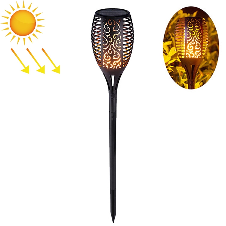 

96 LED Solar Flame Light Outdoor Garden Lawn Light Garden Landscape Torch Light