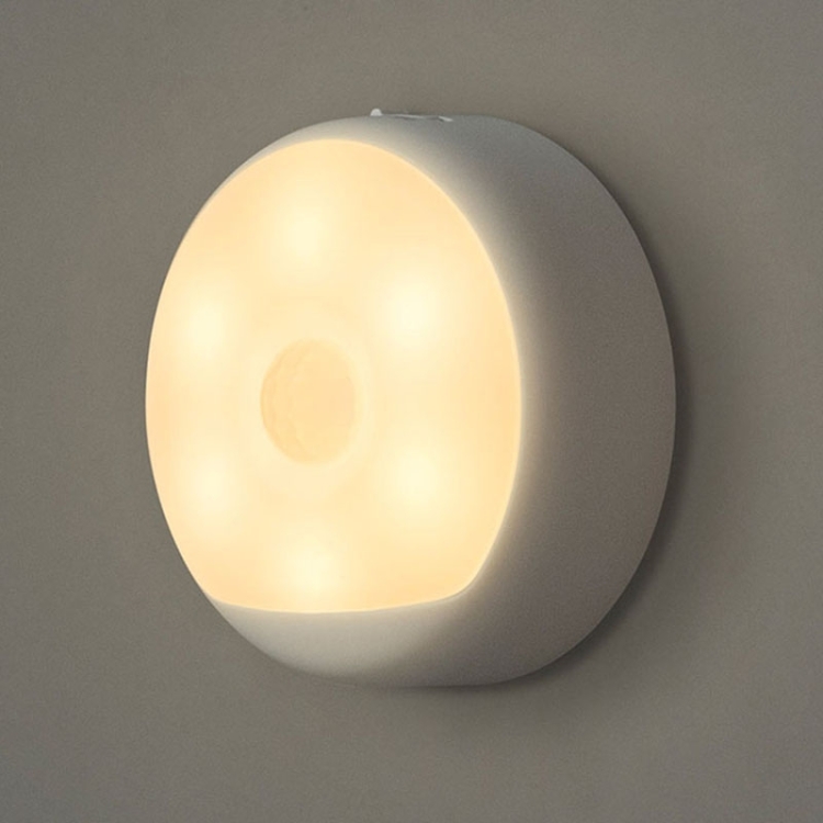 

Original Xiaomi Yeelight Human Body Motion Sensor + Light Control Sensor LED Night Light, USB Charging LED Wall Lamp with Hook, Sensor Distance: 5-7m(Warm White)