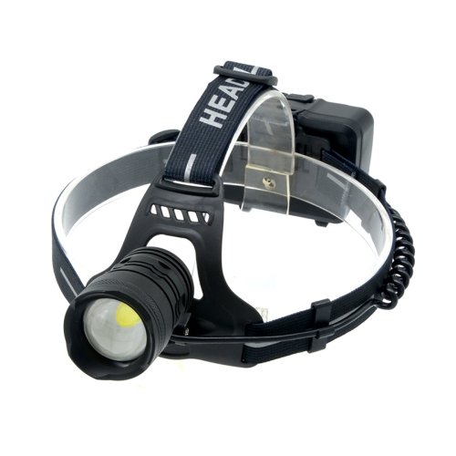 

T128 6800LM IPX5 Waterproof XHP-70 Headlamp LED Headband Light with 3-Modes (Black)