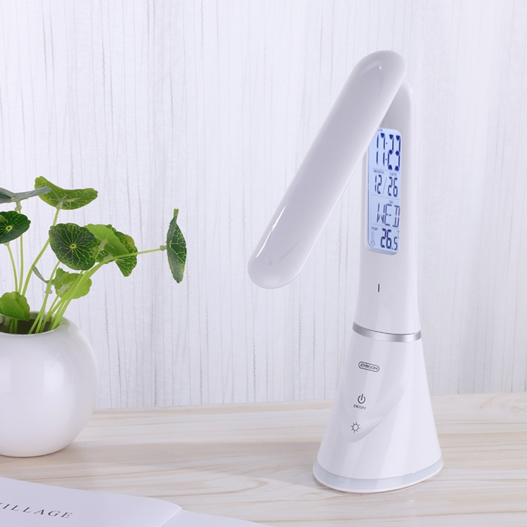 

JOYROOM JR-CY261 USB Charging Calendar Table Lamp with LCD Display(White)