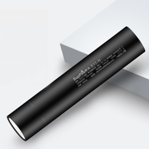 

SupFire S11-H Aluminum Alloy USB Charging UV Jade Dedicated Flashlight(Black)