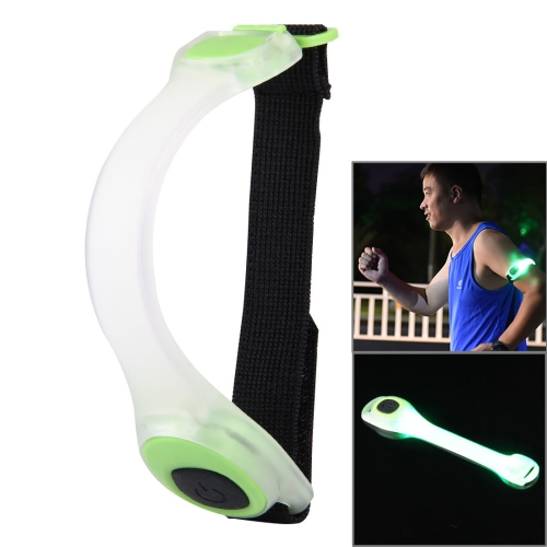 

Night Run / Ride Safety LED Light Band, CR2032 Button Batteries Powered(Green)