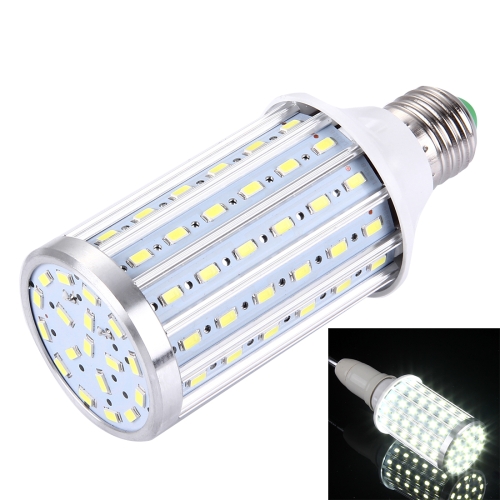 

25W Aluminum Corn Light Bulb, E27 2200LM 90 LED SMD 5730, AC 85-265V(White Light)