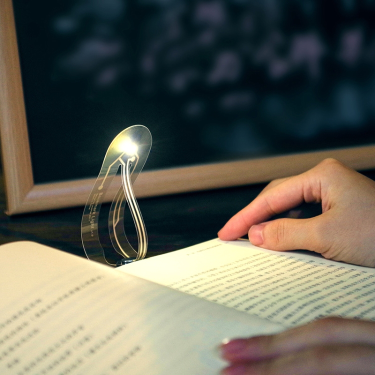 

Creative Bookmark Curved Folding Portable LED Night Light