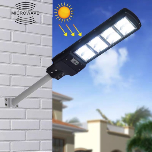 

150W 336 LEDs 5730 SMD Outdoor Light Control + Radar Sensing Solar Power Street Light