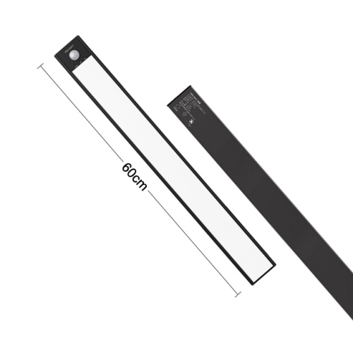 

60cm Original Xiaomi YEELIGHT LED Smart Human Motion Sensor Light Bar Rechargeable Wardrobe Cabinet Corridor Wall Lamps (Black)