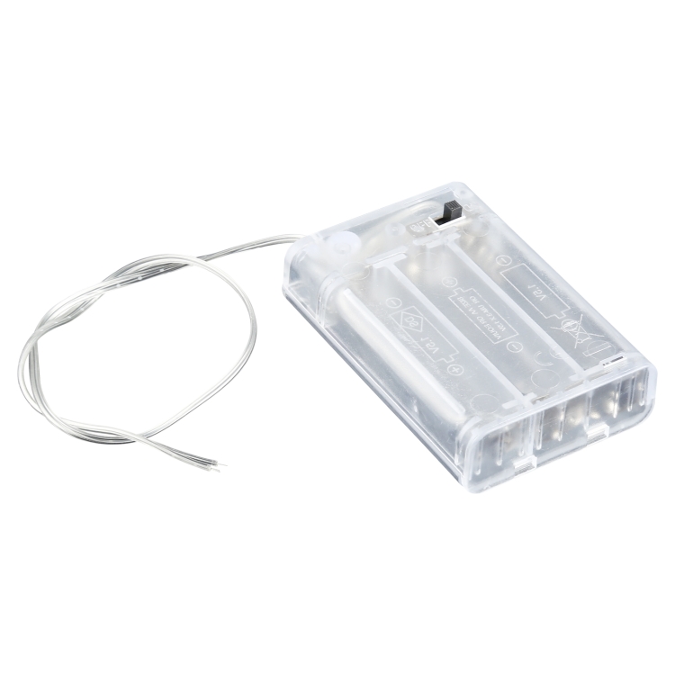 

3V LED Light Battery Box for 3 1.5V AA Batteries